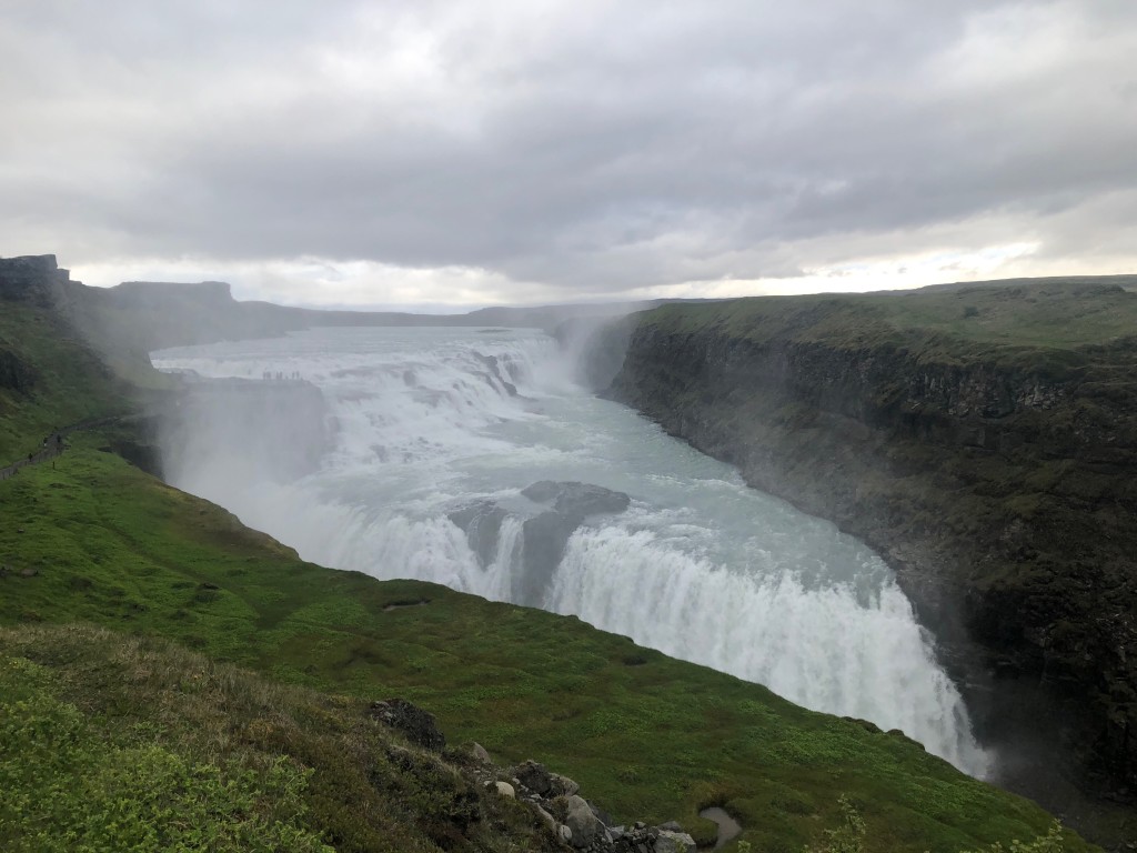 Islanda - Golden Circle Cerchio d'Oro - Cascata Gullfoss