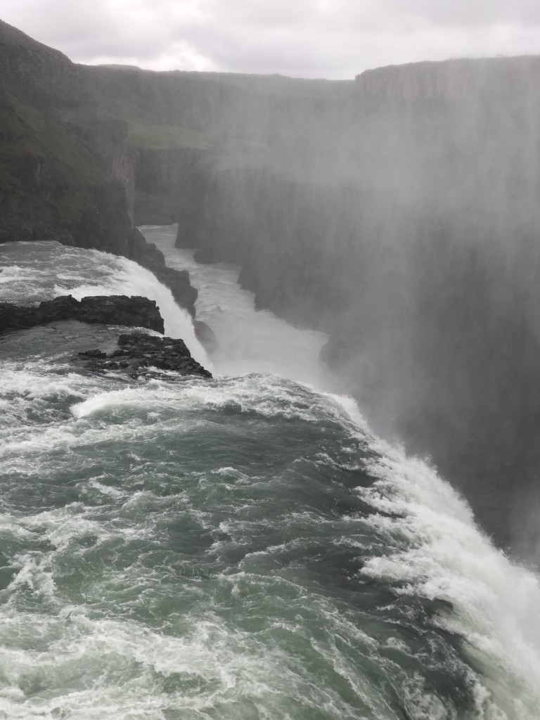 Islanda - Golden Circle Cerchio d'Oro - Cascata Gullfoss estate